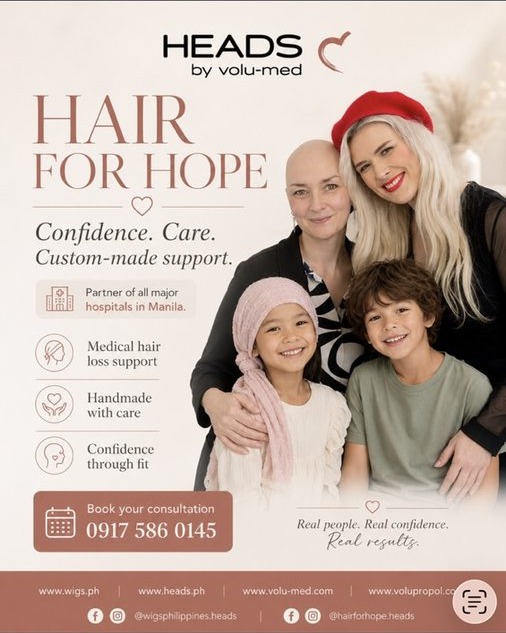 Hair for Hope by HEADS — confidence, care, custom-made support